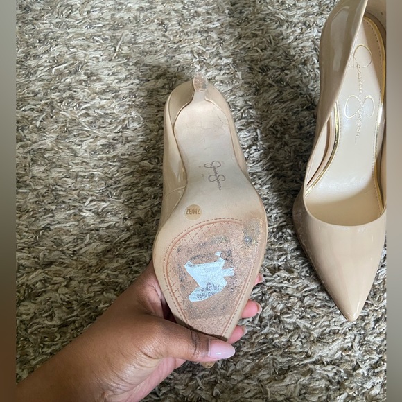 Jessica Simpson Nude Calexico Heels - Picture 4 of 4